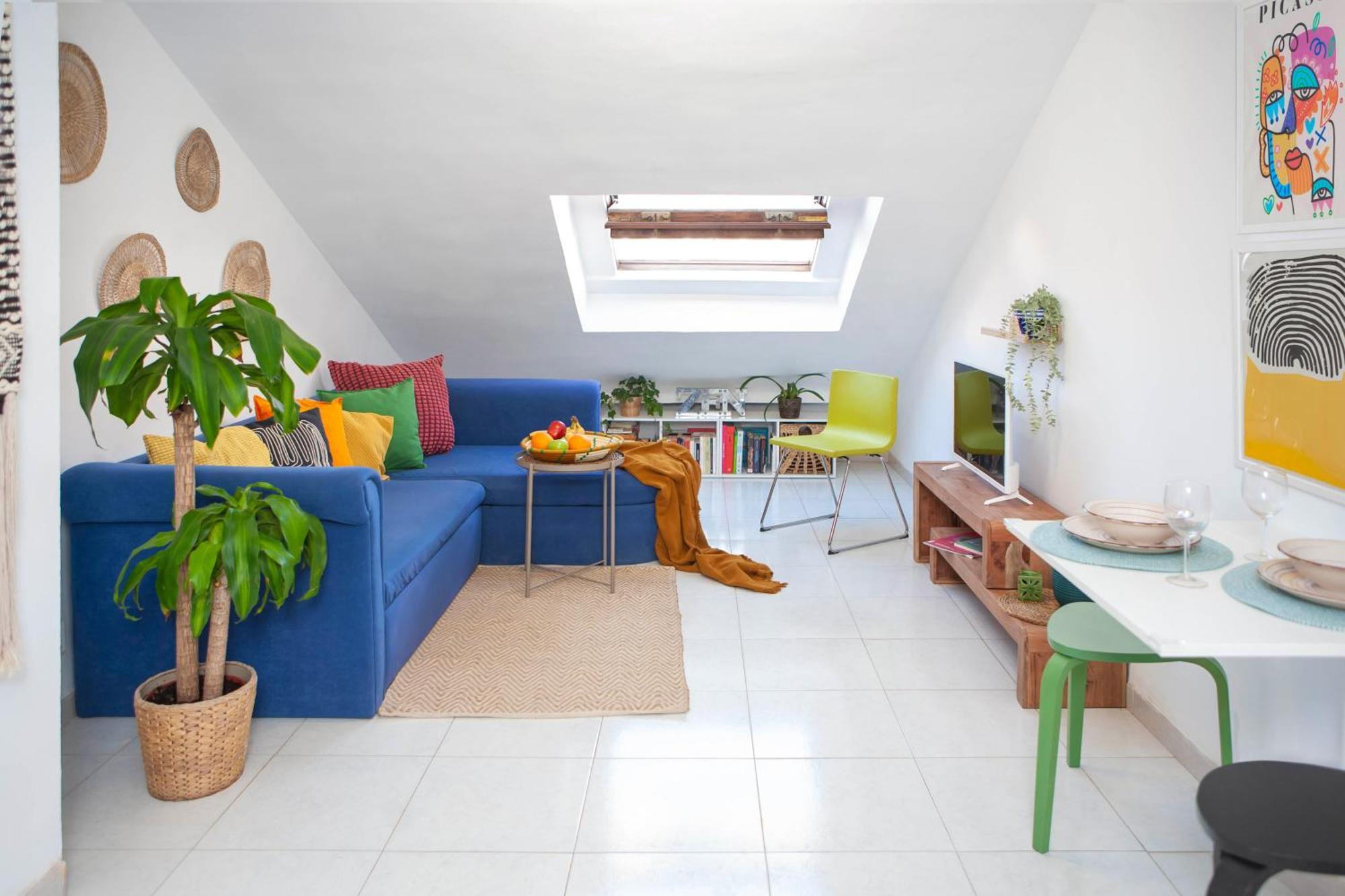 Lejlighed Picasso's Dream Cozy & Chic Attic Plaza Merced *